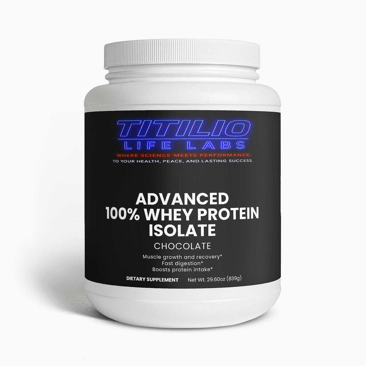 Advanced 100% Whey Protein Isolate (Chocolate)