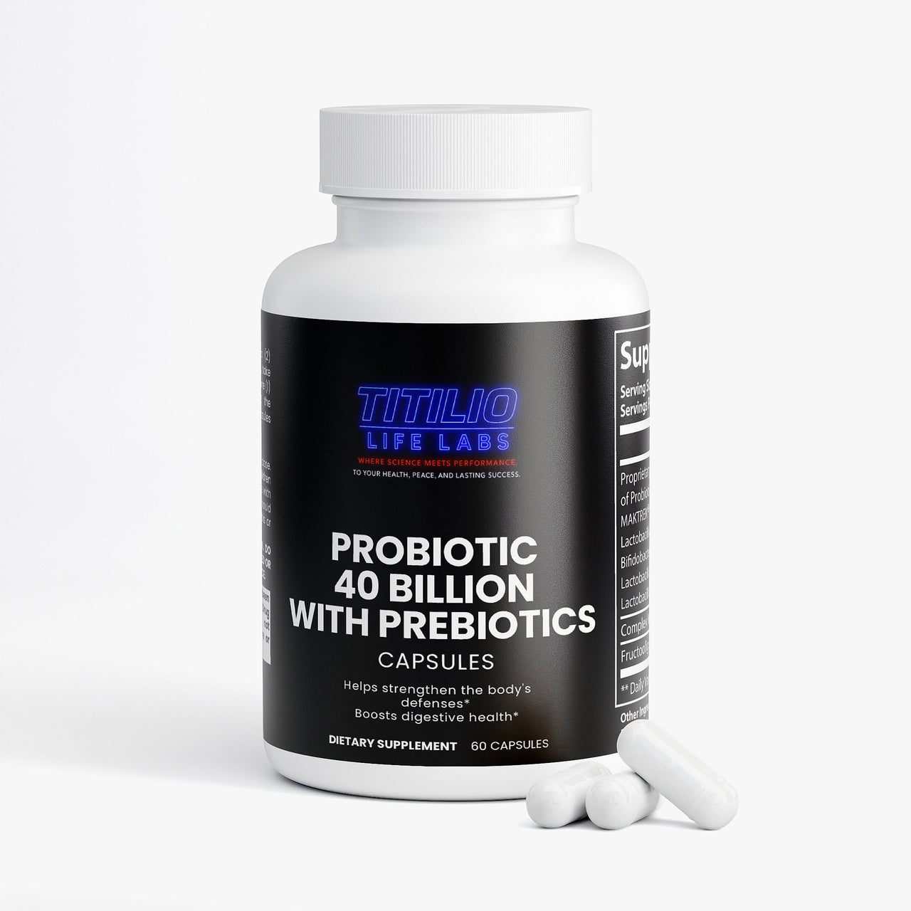 Probiotic 40 Billion with Prebiotics