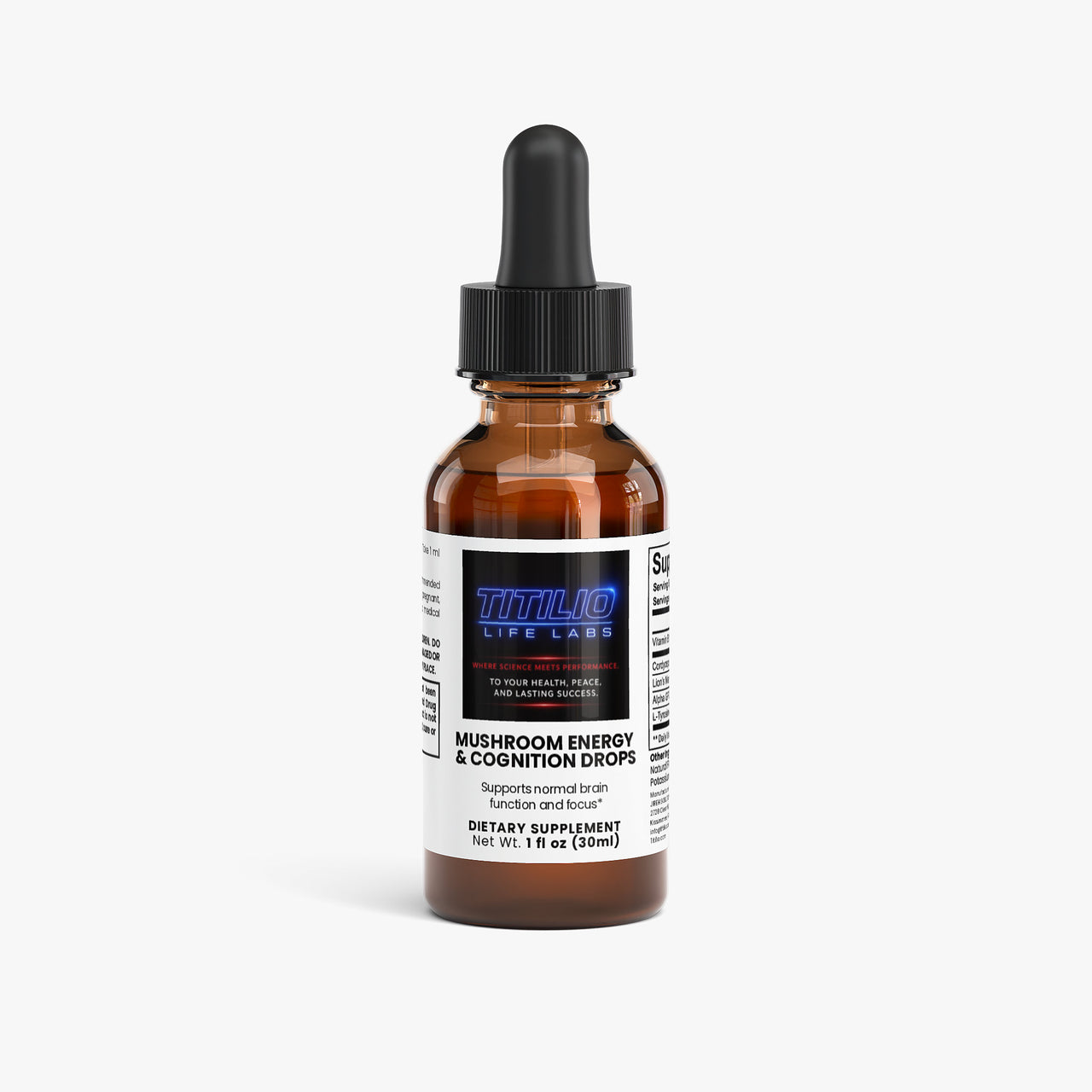 Mushroom Energy & Cognition Drops