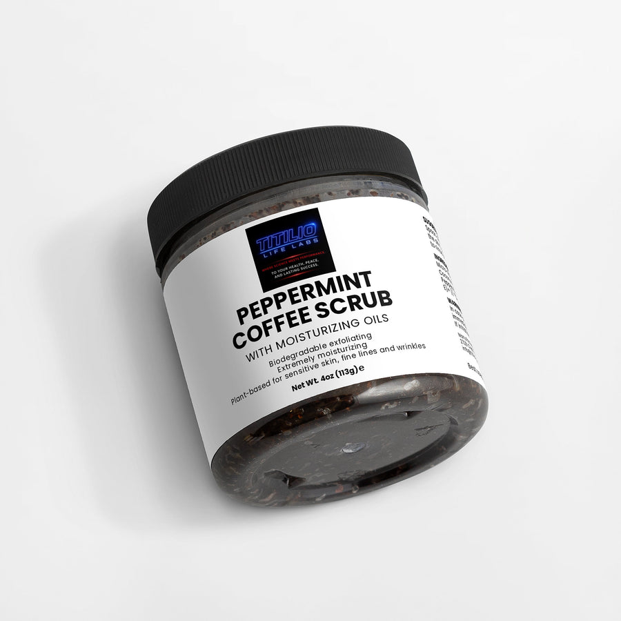 Peppermint Coffee Scrub