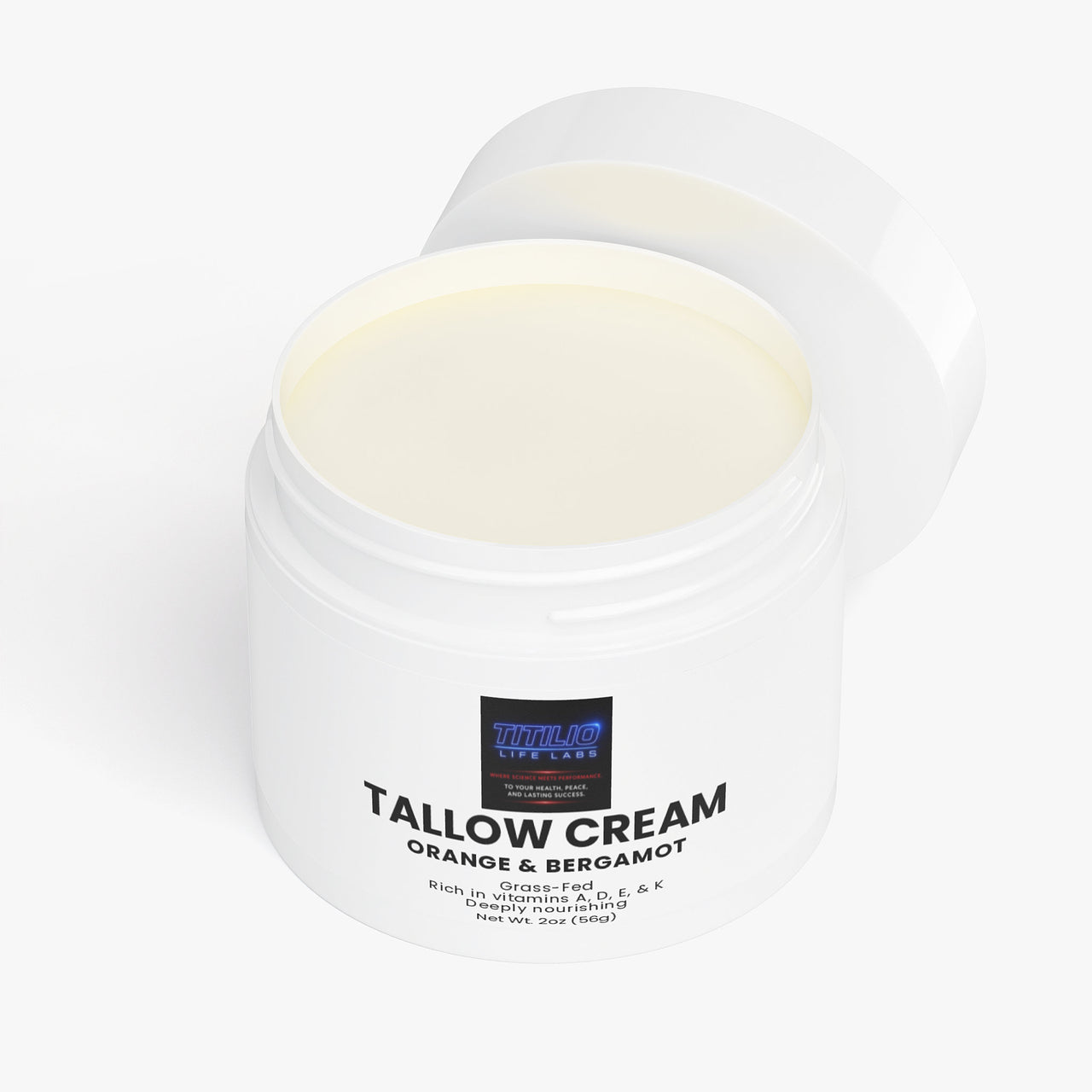 Tallow Cream Orange & Bergamot