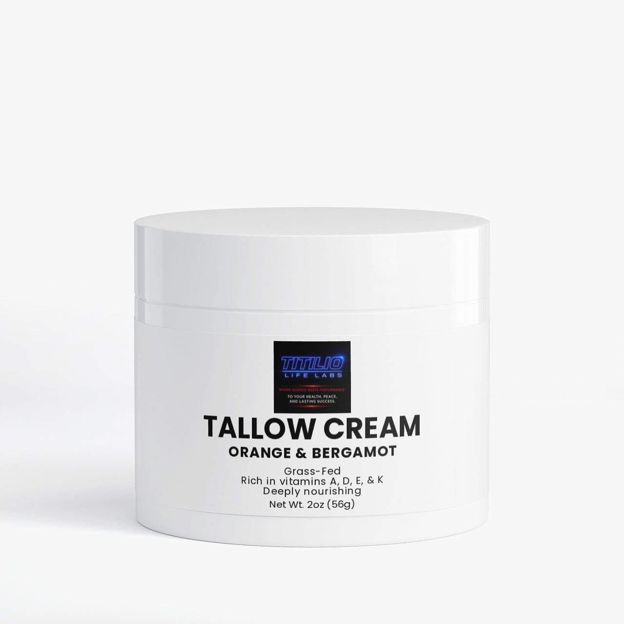 Tallow Cream Orange & Bergamot