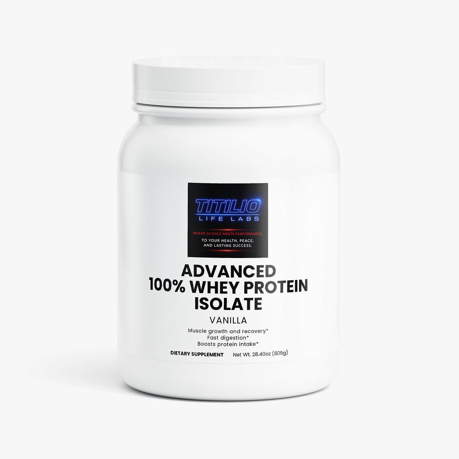 Advanced 100% Whey Protein Isolate (Vanilla)
