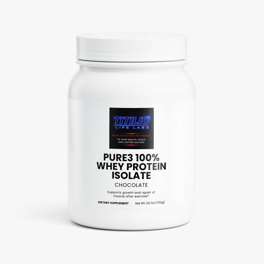 Pure3 100% Whey Protein Isolate (Chocolate)