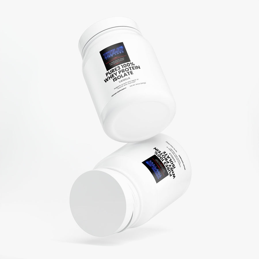 Pure3 100% Whey Protein Isolate (Vanilla)