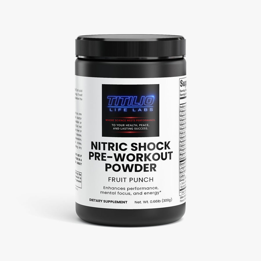 Nitric Shock Pre-Workout Powder (Fruit Punch)