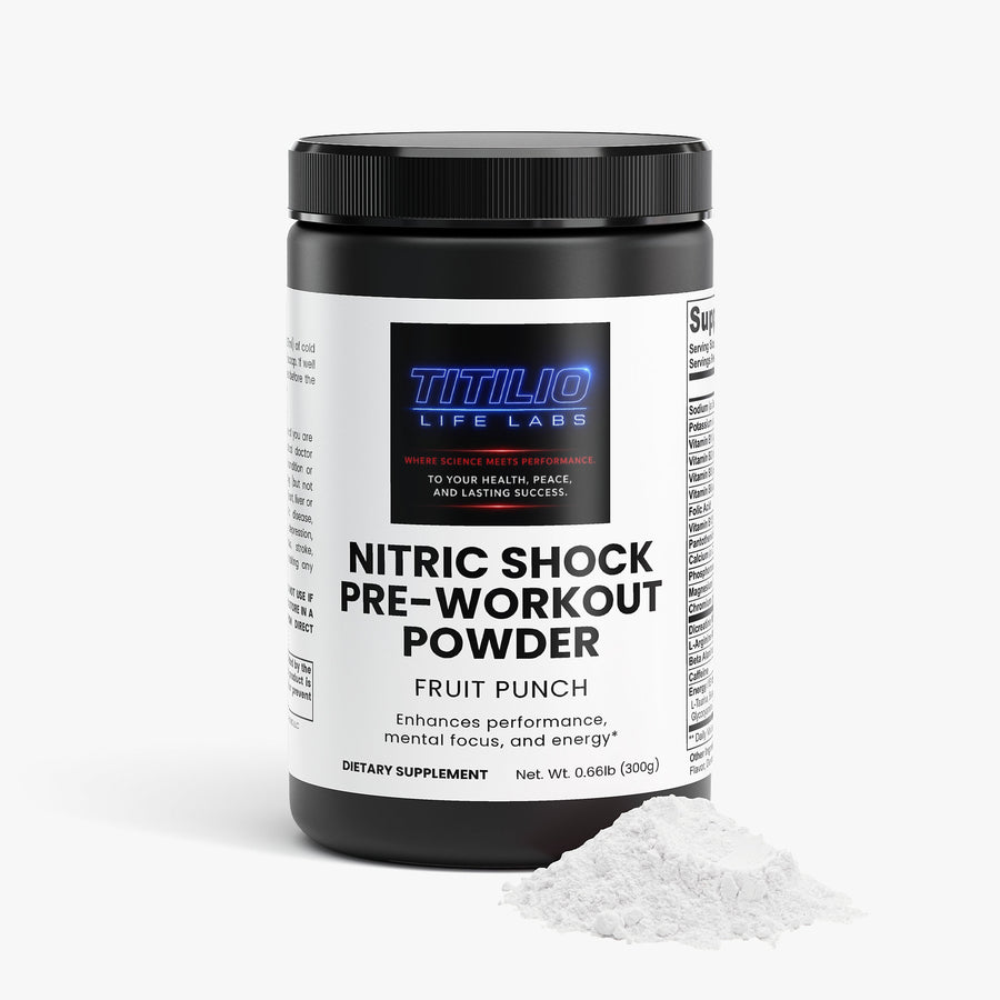 Nitric Shock Pre-Workout Powder (Fruit Punch)