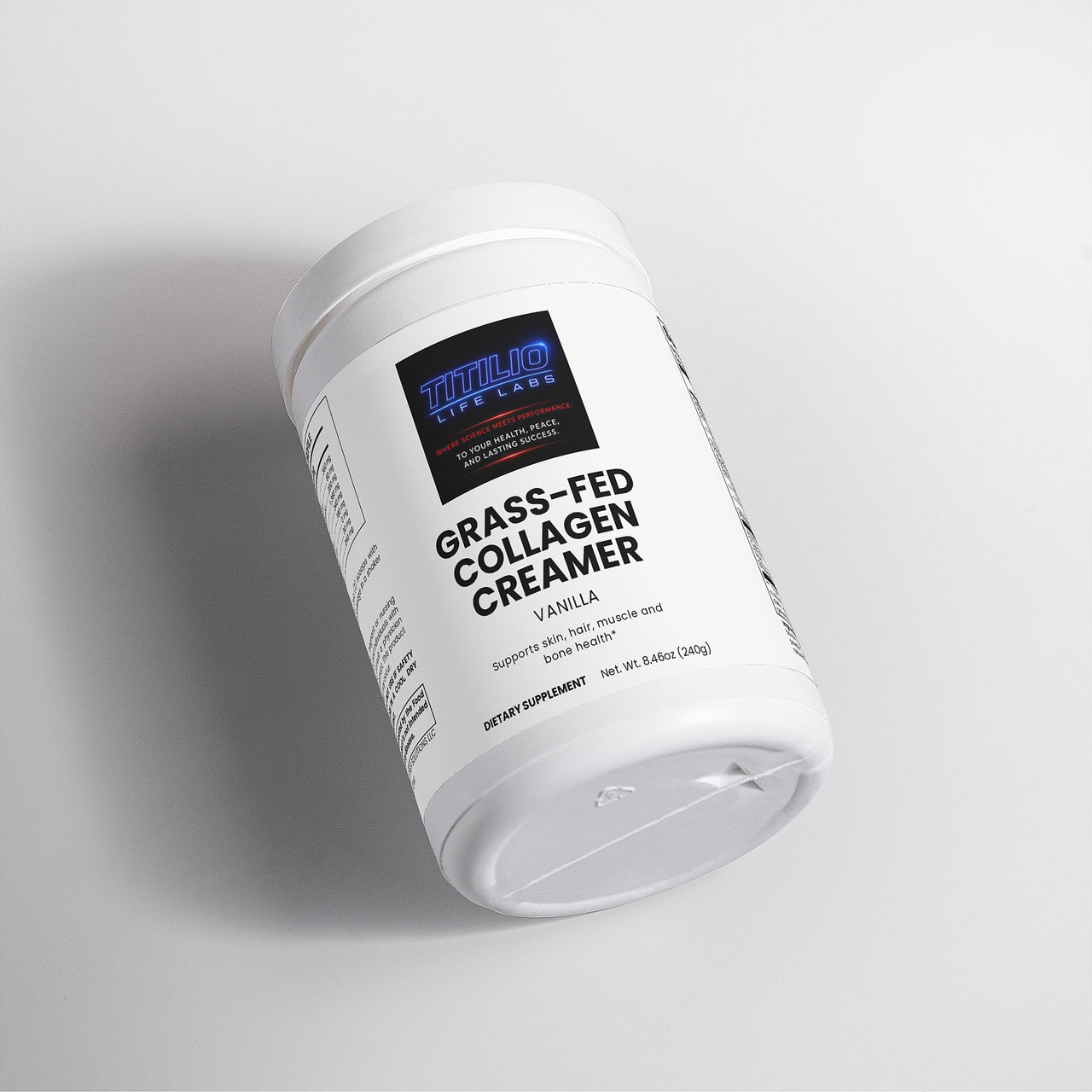 Grass-Fed Collagen Creamer (Vanilla)