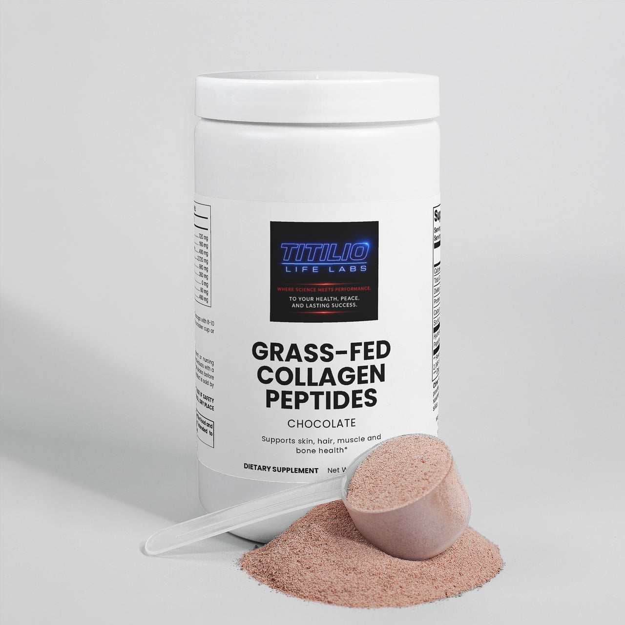 Grass-Fed Collagen Peptides Powder (Chocolate)