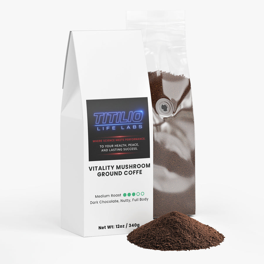 Vitality Mushroom Coffee (Medium Roast)