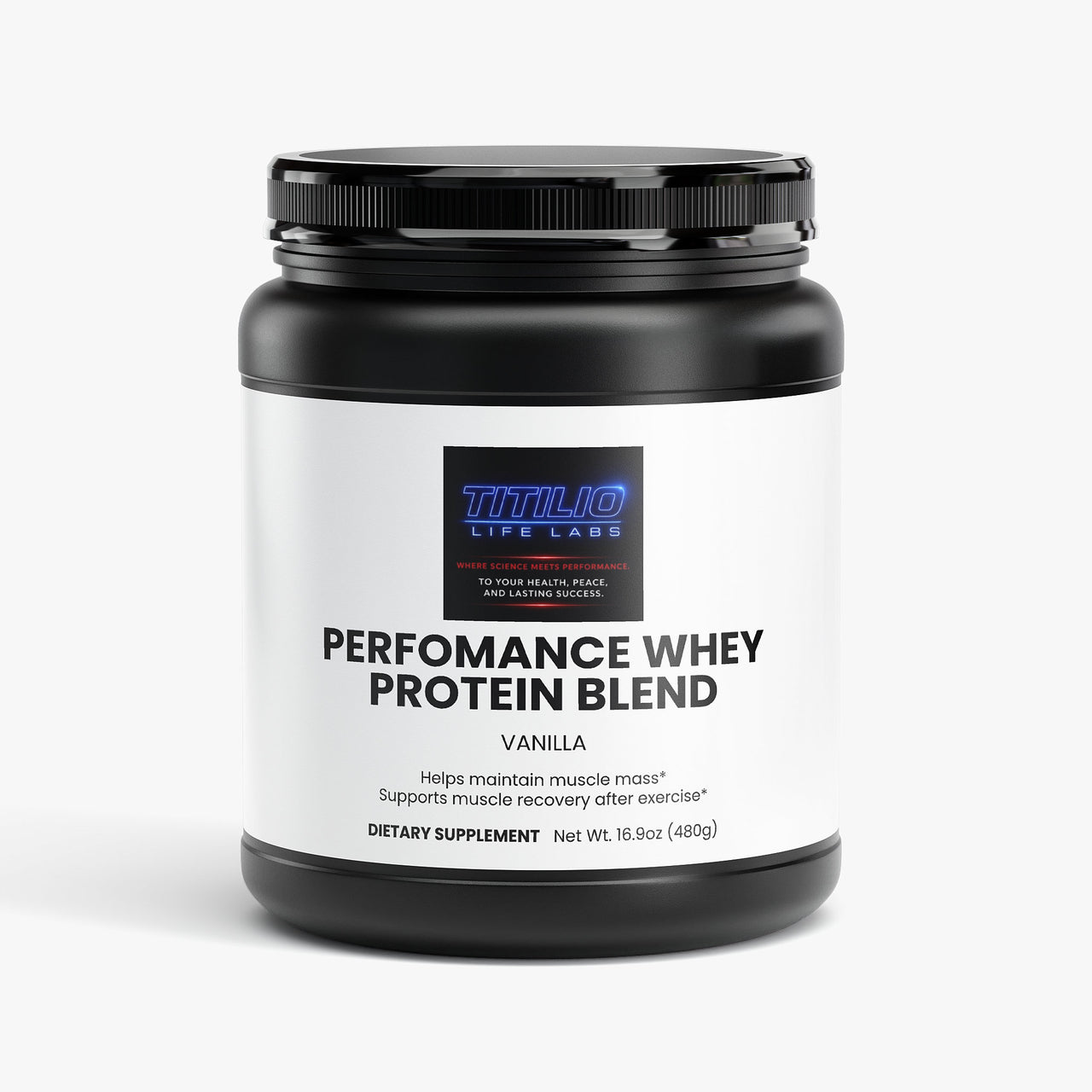 Performance Whey Protein Blend (Vanilla)