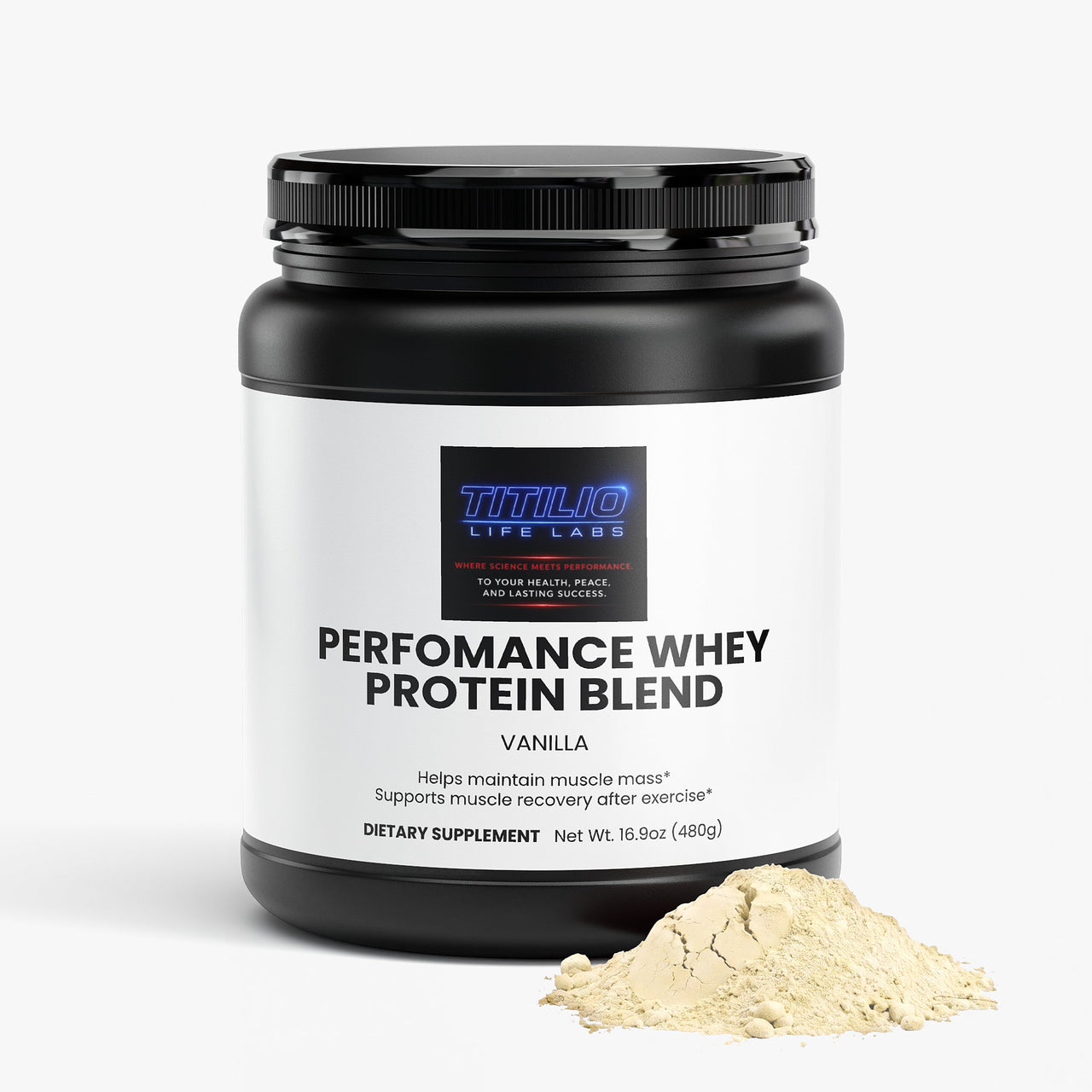 Performance Whey Protein Blend (Vanilla)