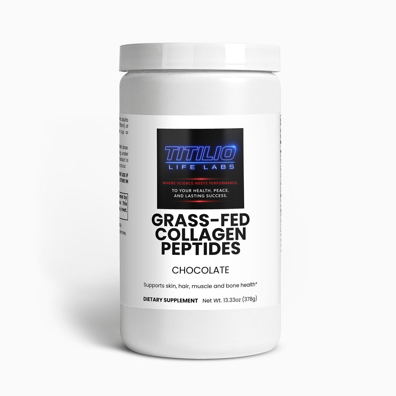 Grass-Fed Collagen Peptides Powder (Chocolate)