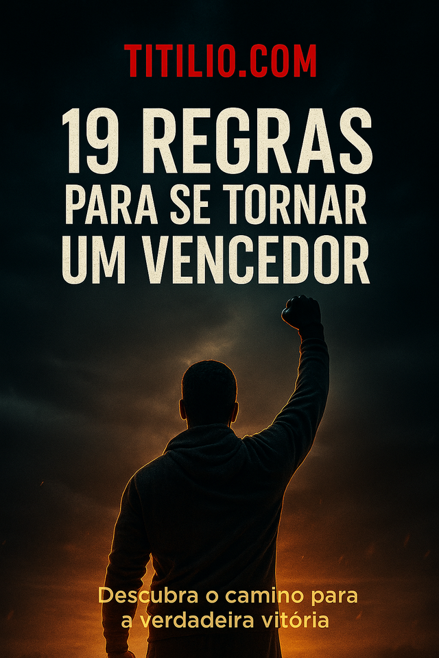 E-book: 19 Regras Para Se Tornar Um Vencedor