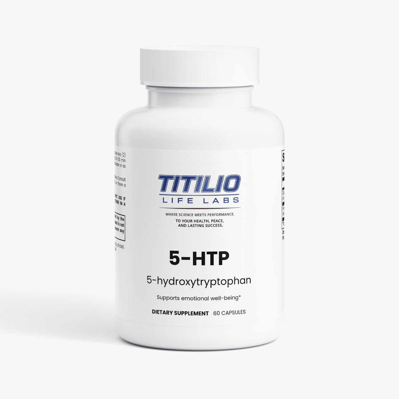 5-HTP Vital Nutra - Titilio Life Labs - Titilio.com