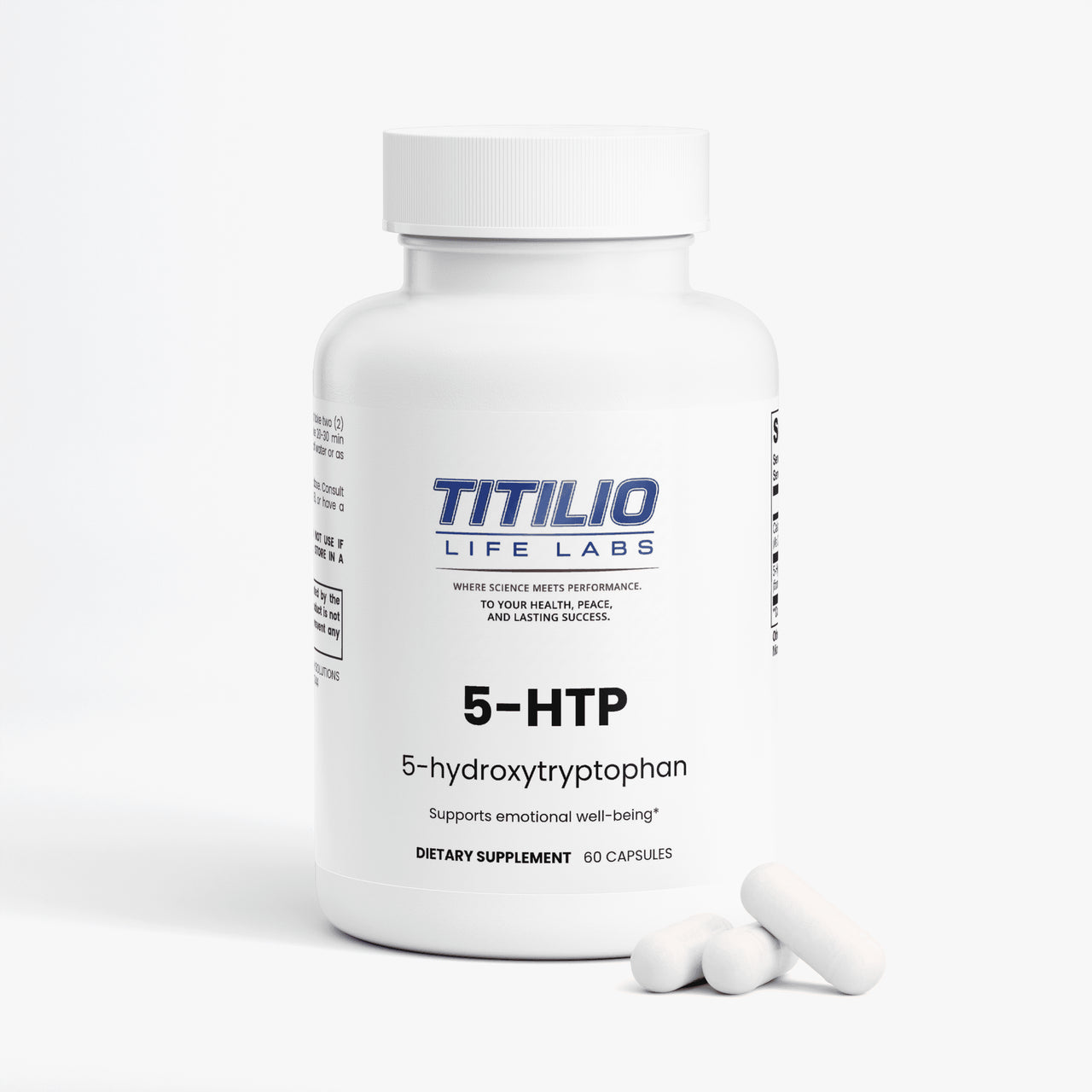 5-HTP Vital Nutra - Titilio Life Labs - Titilio.com
