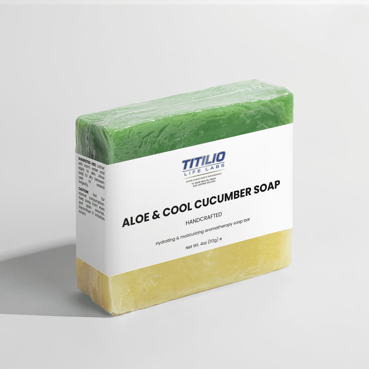 Aloe & Cool Cucumber Soap Vital Nutra - Titilio Life Labs - Titilio.com