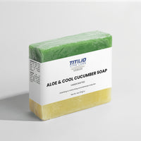 Aloe & Cool Cucumber Soap Vital Nutra - Titilio Life Labs - Titilio.com