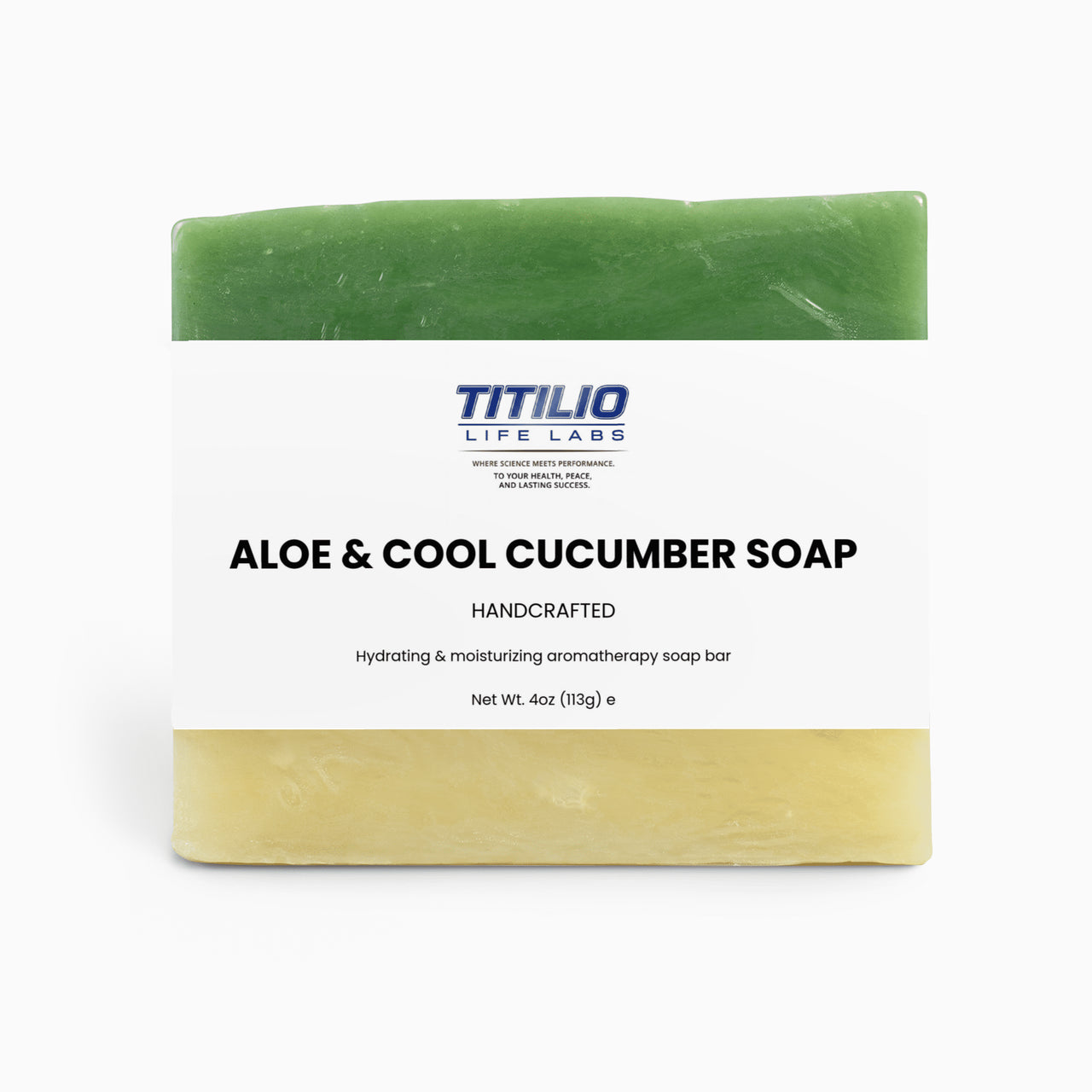 Aloe & Cool Cucumber Soap Vital Nutra - Titilio Life Labs - Titilio.com