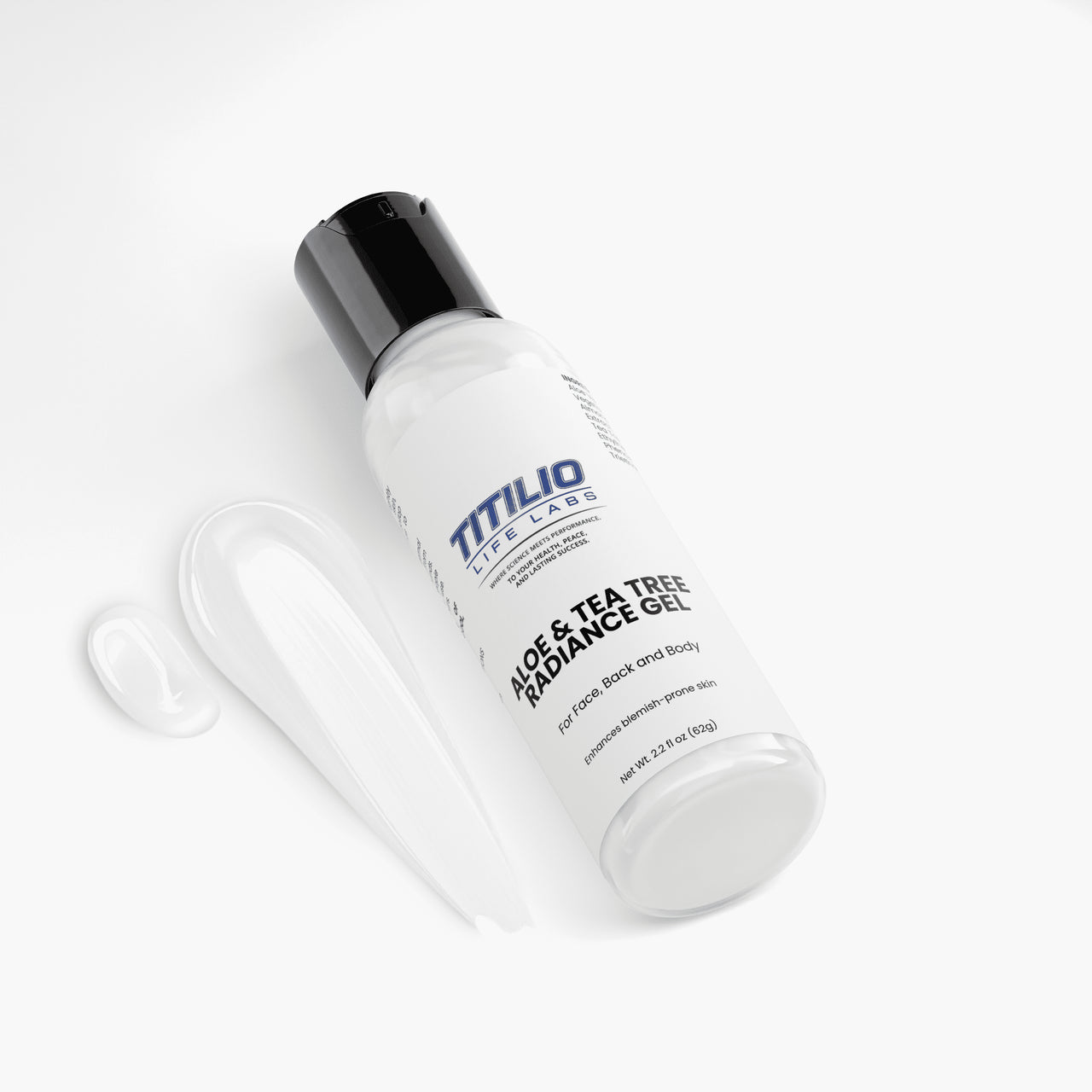 Aloe & Tea Tree Radiance Gel Vital Nutra - Titilio Life Labs - Titilio.com