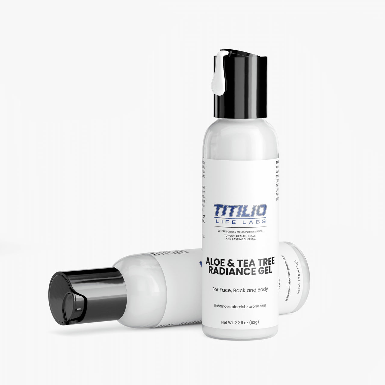 Aloe & Tea Tree Radiance Gel Vital Nutra - Titilio Life Labs - Titilio.com