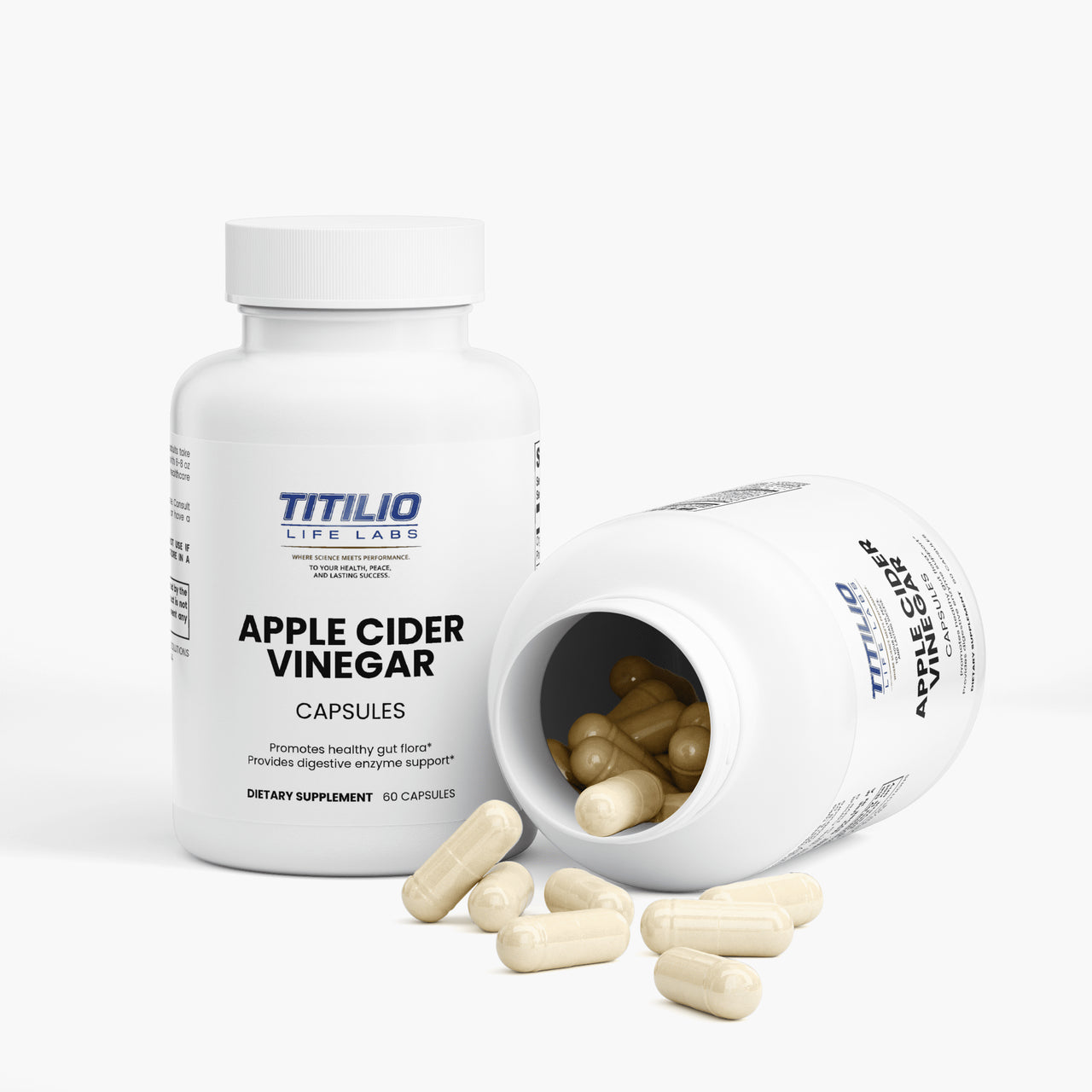 Apple Cider Vinegar Capsules Vital Nutra - Titilio Life Labs - Titilio.com