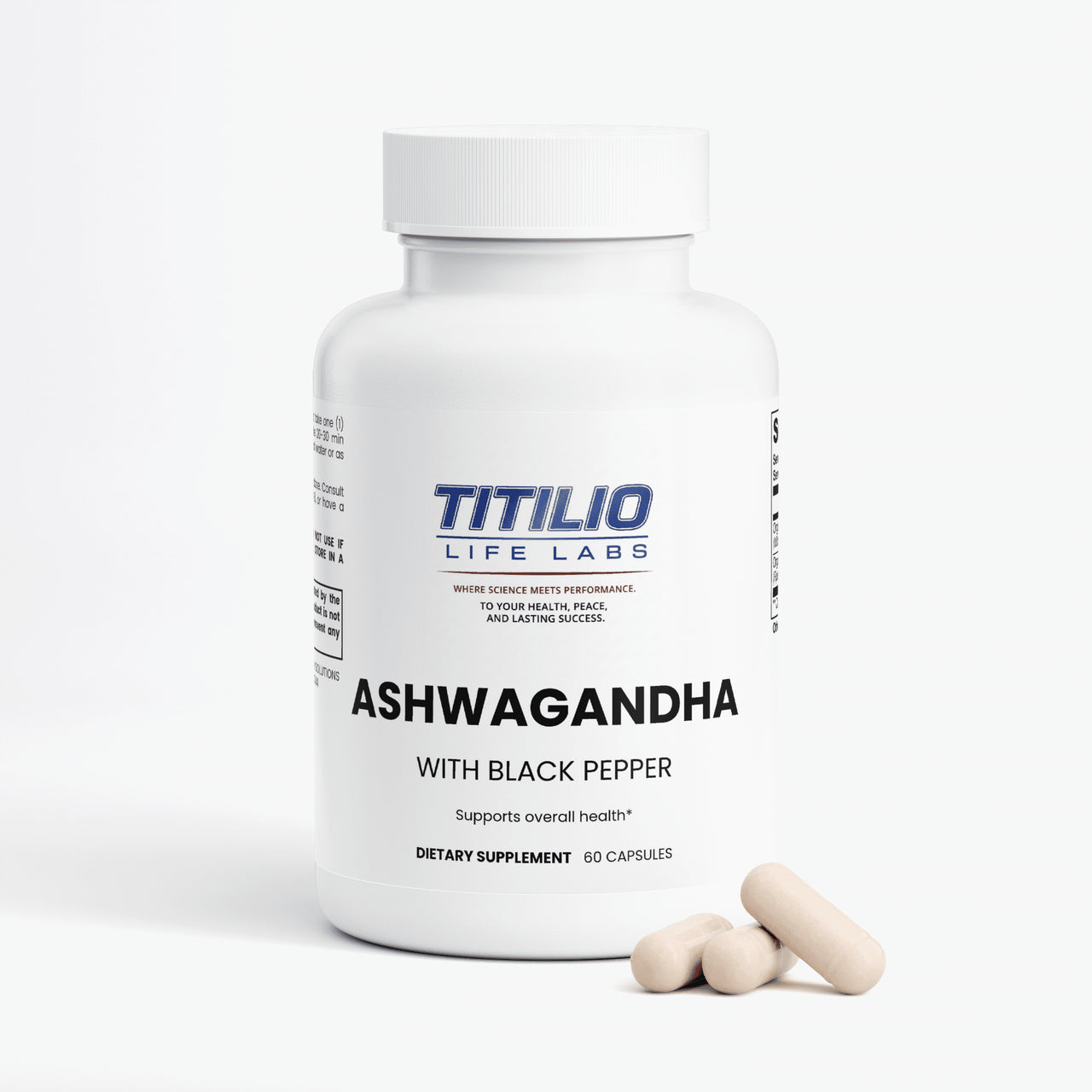 Ashwagandha Vital Nutra - Titilio Life Labs - Titilio.com