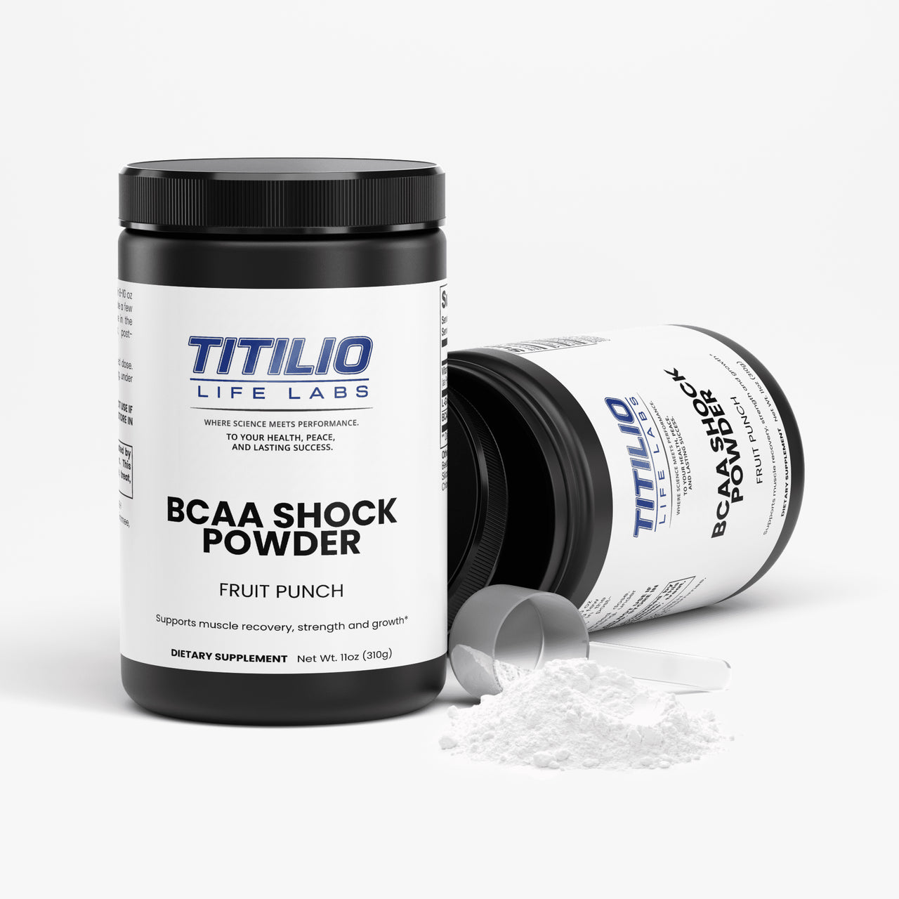 BCAA Shock Powder Vital Nutra (Fruit Punch) - Titilio Life Labs - Titilio.com