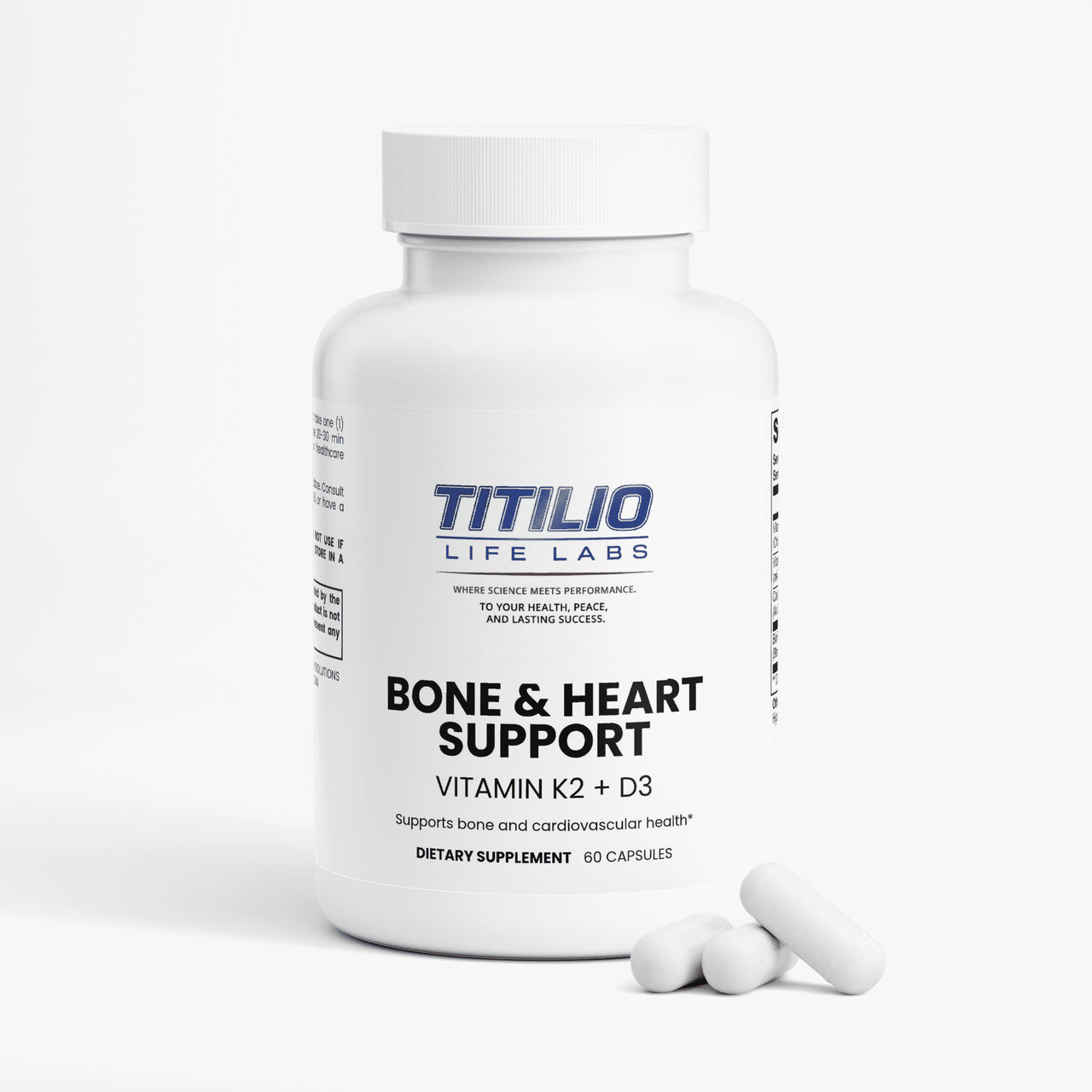 Bone & Heart Support Vital Nutra - Titilio Life Labs - Titilio.com