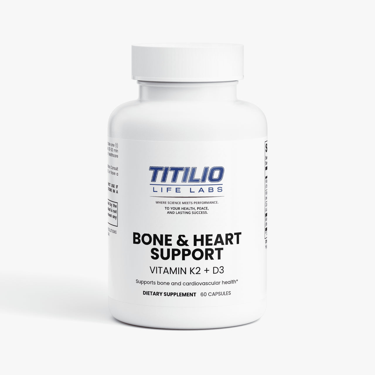 Bone & Heart Support Vital Nutra - Titilio Life Labs - Titilio.com
