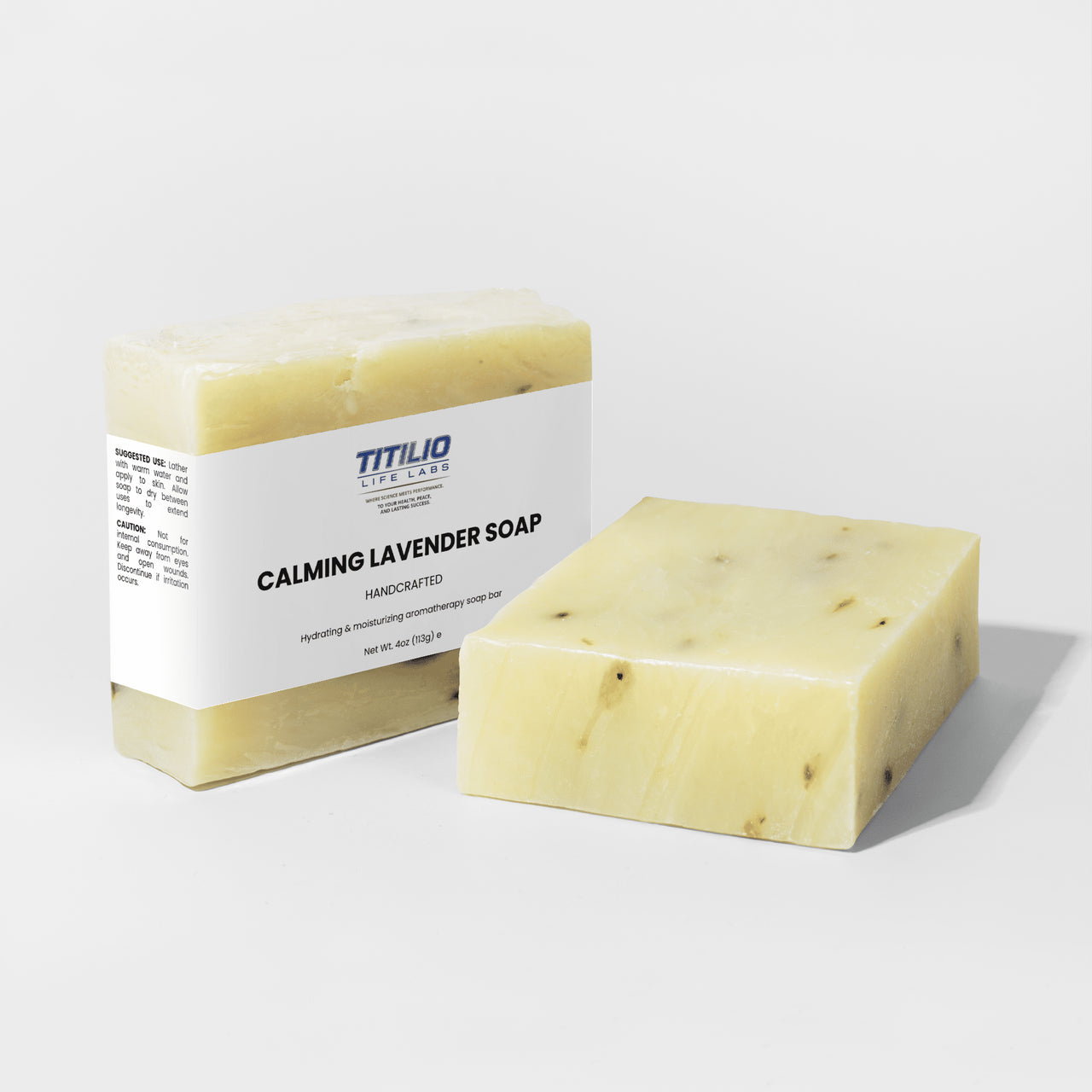 Calming Lavender Soap Vital Nutra - Titilio Life Labs - Titilio.com