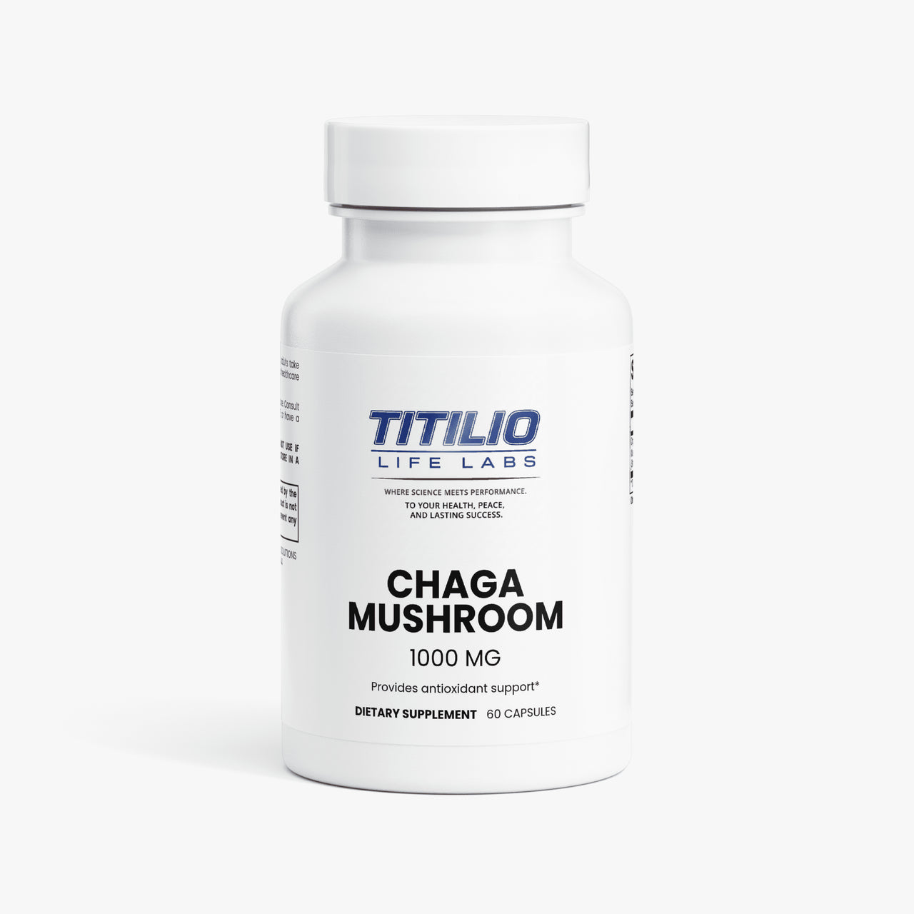 Chaga Mushroom Vital Nutra - Titilio Life Labs - Titilio.com