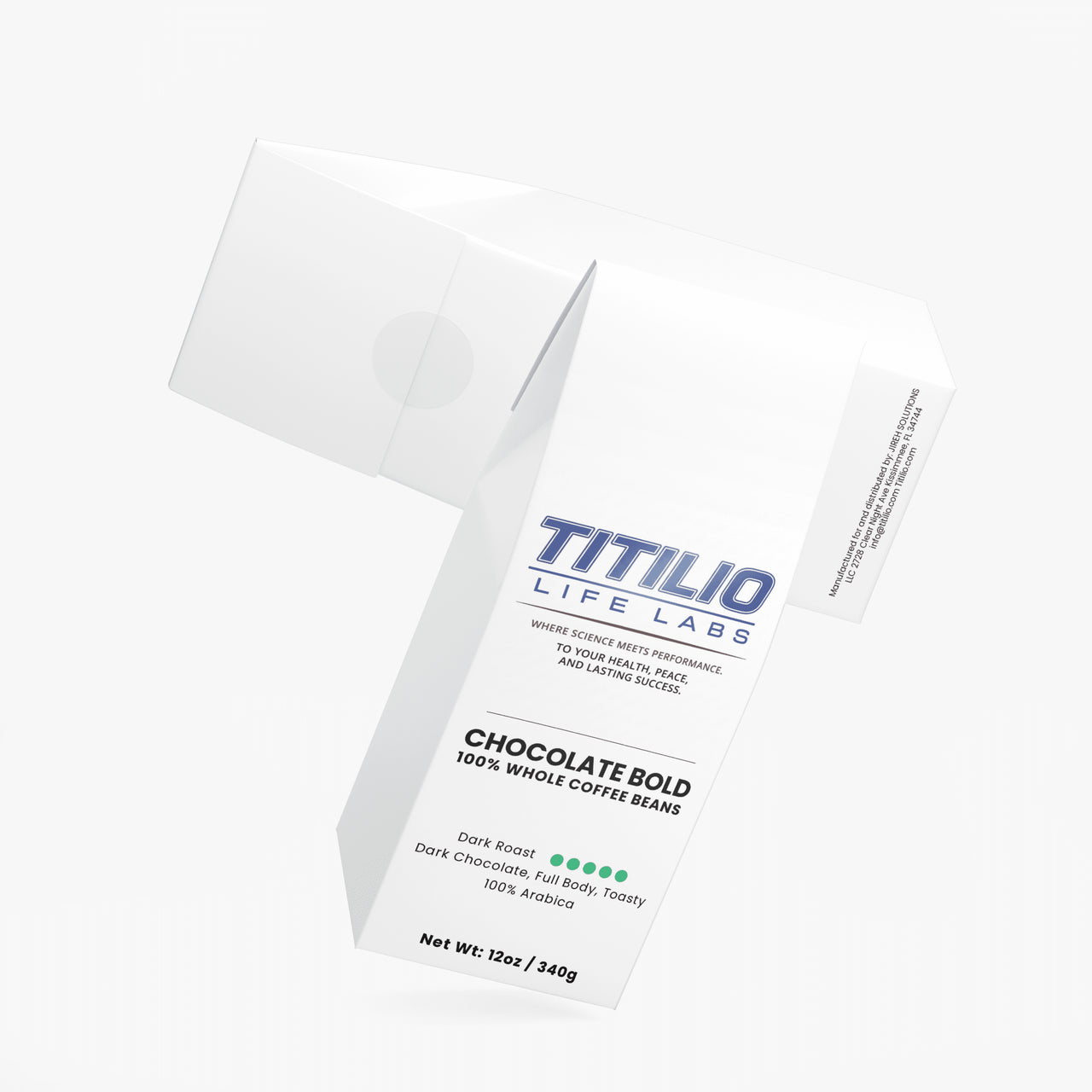Chocolate Bold Coffee Vital Nutra (Dark Roast) - Titilio Life Labs - Titilio.com