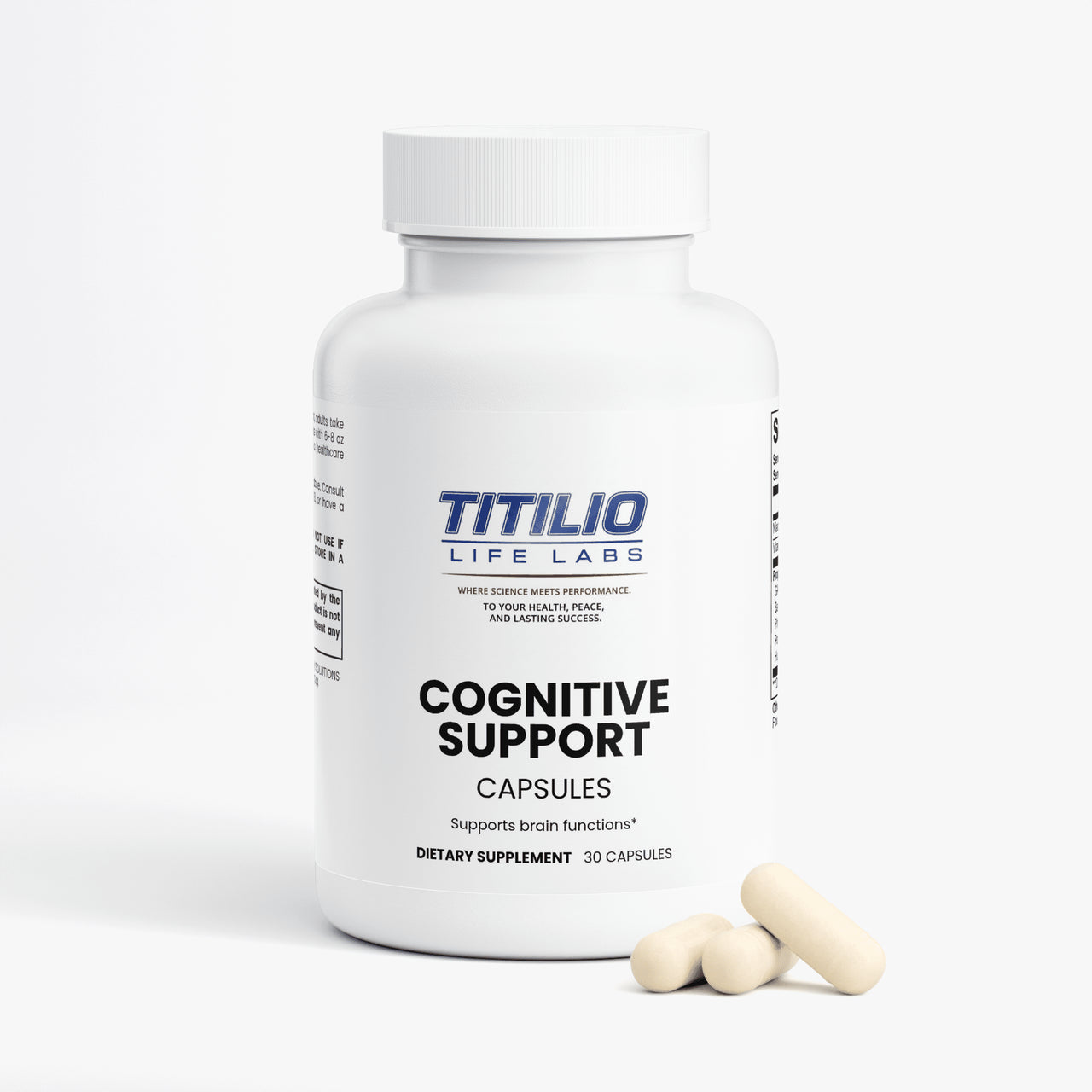 Cognitive Support Vital Nutra - Titilio Life Labs - Titilio.com