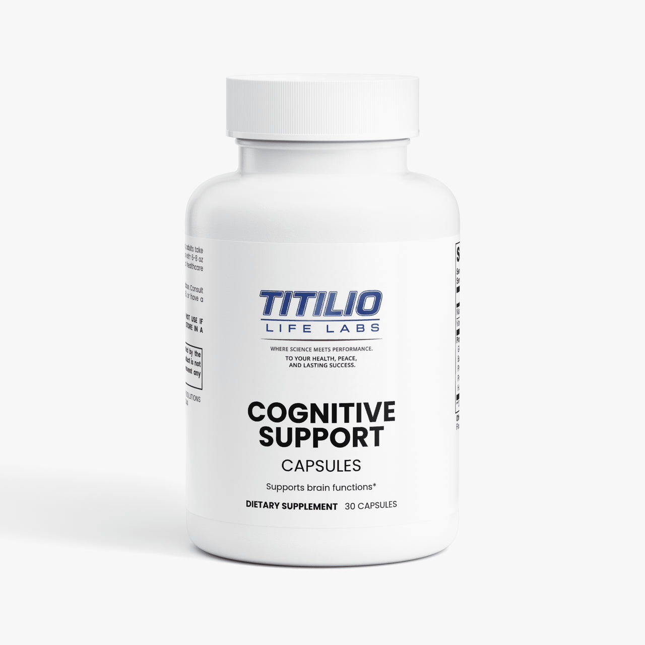 Cognitive Support Vital Nutra - Titilio Life Labs - Titilio.com