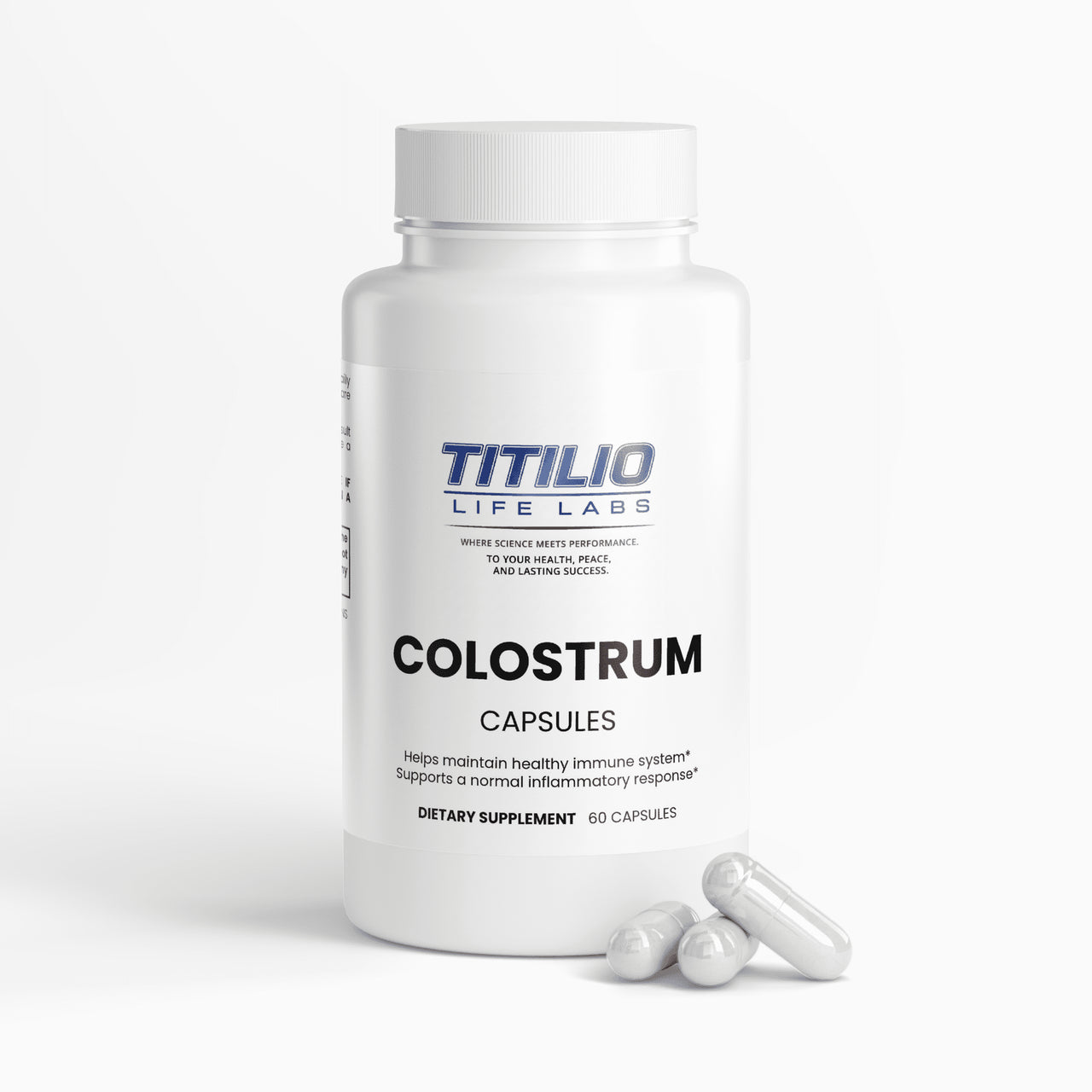 Colostrum Capsules Vital Nutra - Titilio Life Labs - Titilio.com