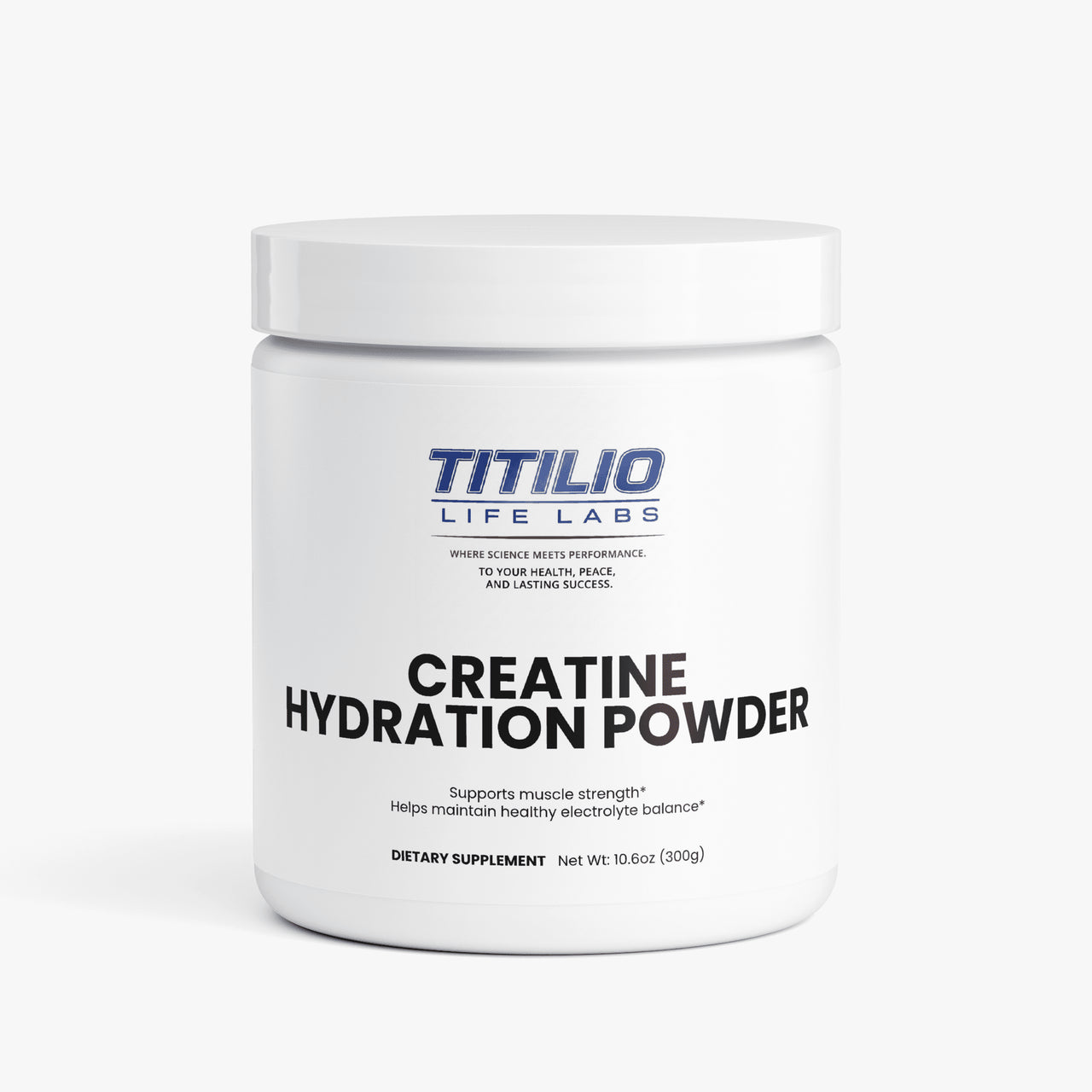 Creatine Hydration Powder Vital Nutra - Titilio Life Labs - Titilio.com