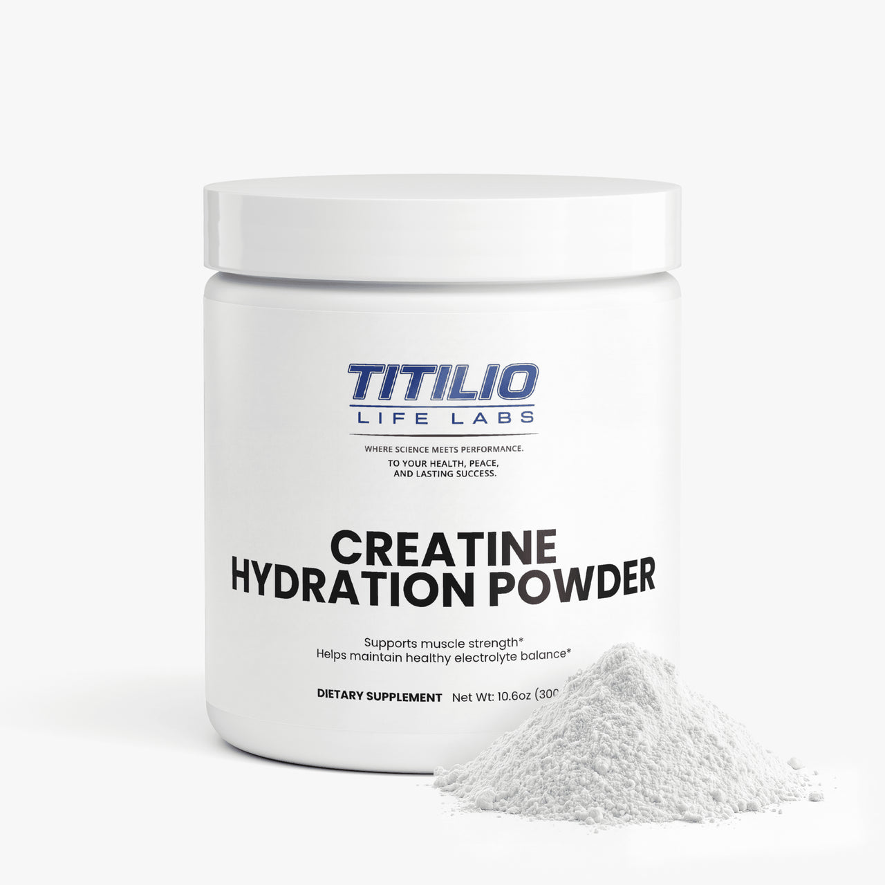 Creatine Hydration Powder Vital Nutra - Titilio Life Labs - Titilio.com