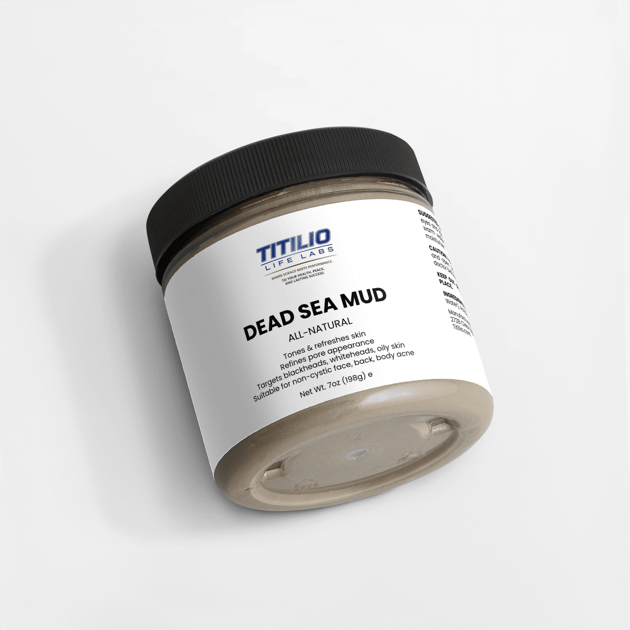 Dead Sea Mud Vital Nutra - Titilio Life Labs - Titilio.com