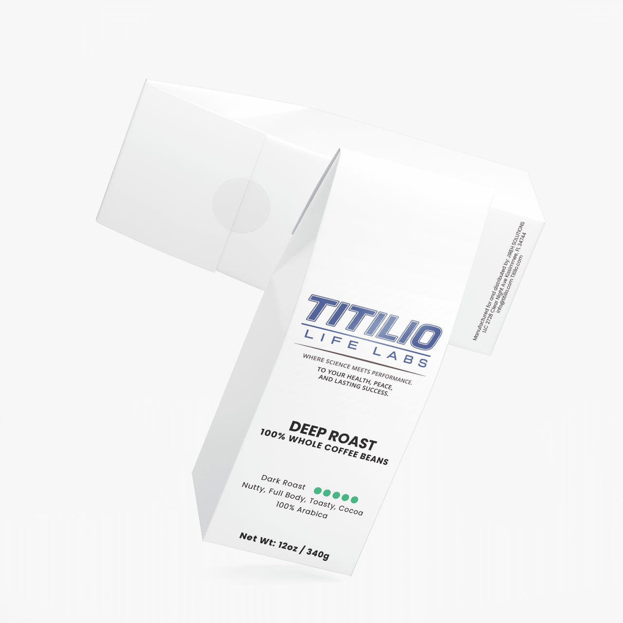 Deep Roast Coffee Vital Nutra (Dark Roast) - Titilio Life Labs - Titilio.com