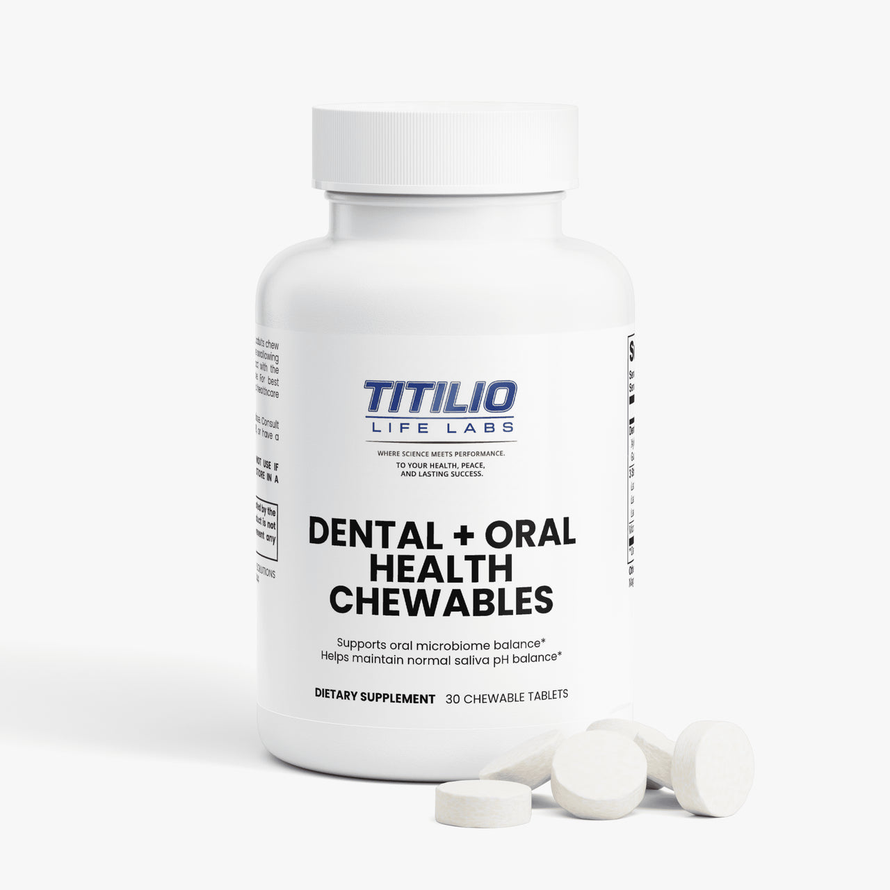 Dental + Oral Health Chewables Vital Nutra - Titilio Life Labs - Titilio.com