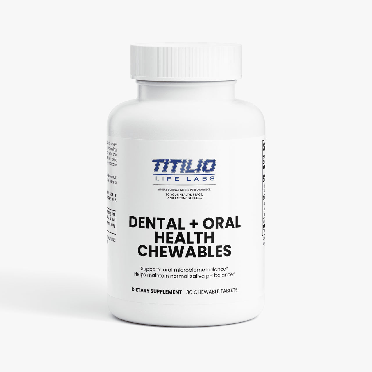 Dental + Oral Health Chewables Vital Nutra - Titilio Life Labs - Titilio.com