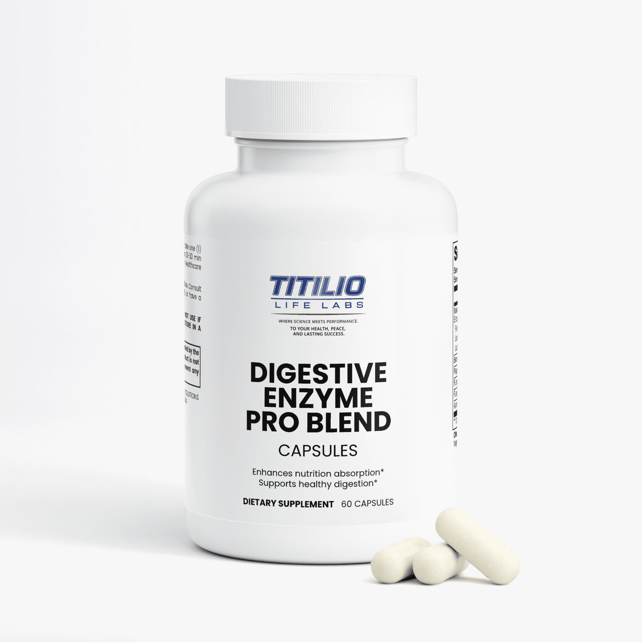 Digestive Enzyme Pro Blend Vital Nutra - Titilio Life Labs. - Titilio.com