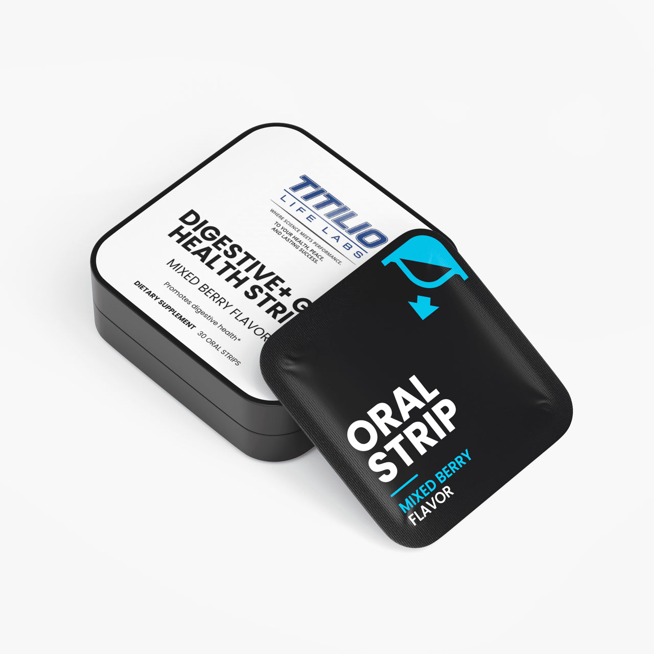 Digestive + Gut Health Strips Vital Nutra - Titilio Life Labs - Titilio.com
