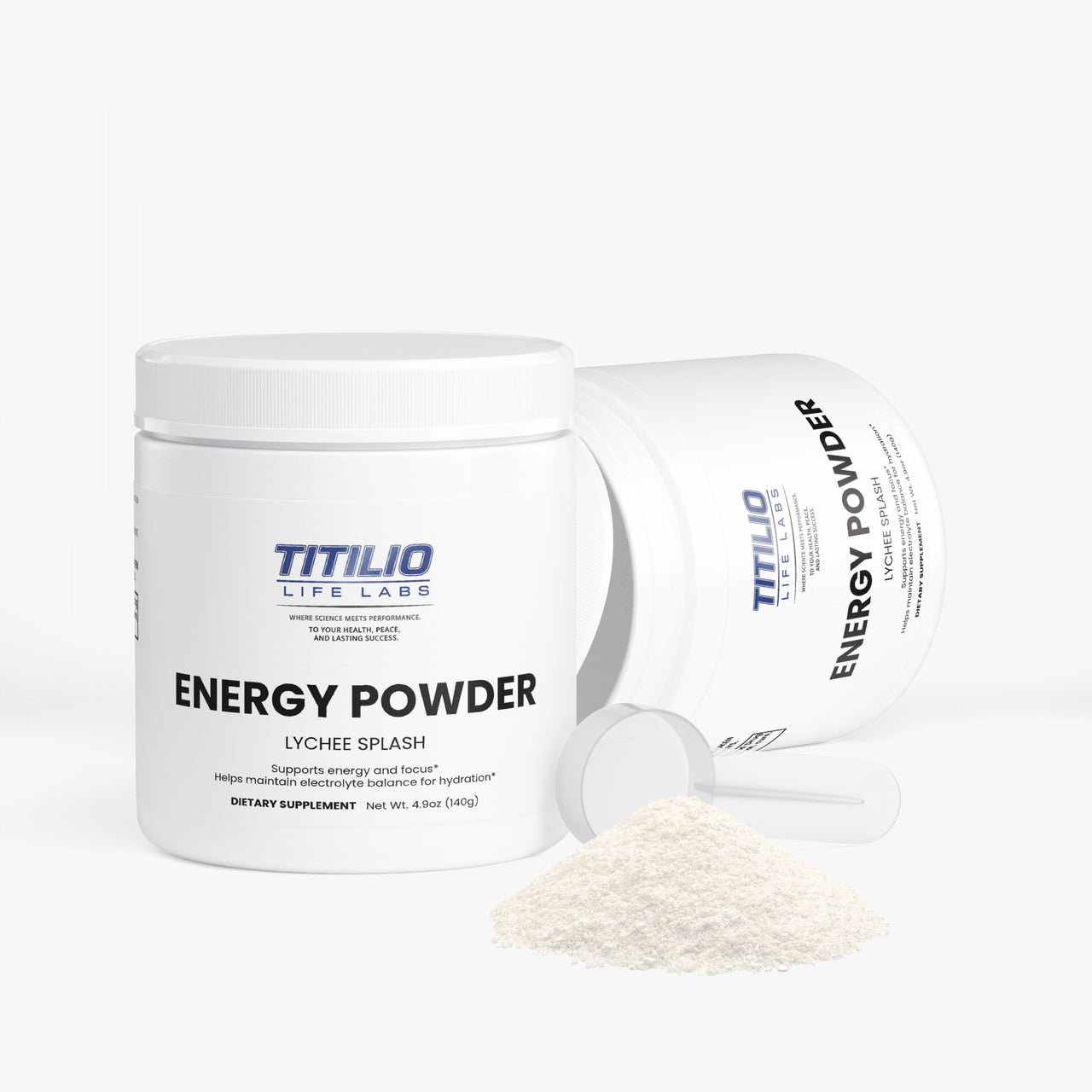 Energy Powder Vital Nutra (Lychee Splash Energy) - Titilio Life Labs - Titilio.com