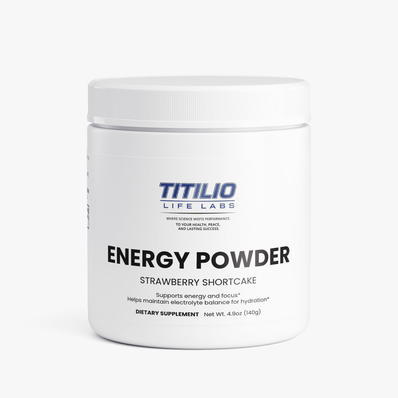 Energy Powder Vital Nutra (Strawberry Shortcake) - Titilio Life Labs - Titilio.com