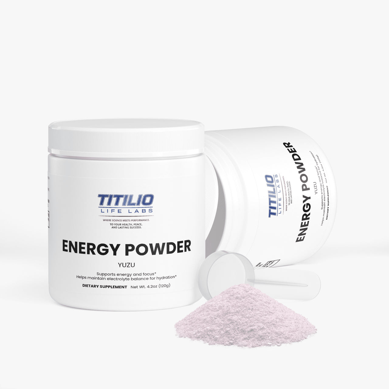 Energy Powder Vital Nutra (Yuzu Flavor) Titilio Life Labs - Titilio.com