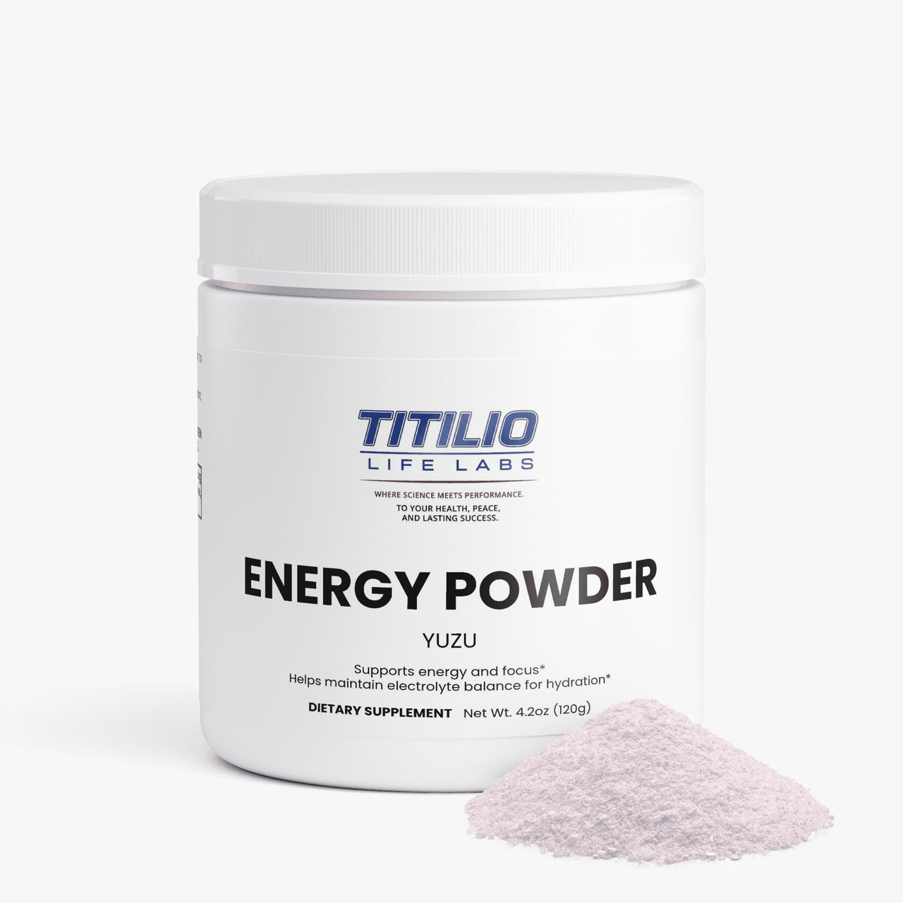 Energy Powder Vital Nutra (Yuzu Flavor) Titilio Life Labs - Titilio.com