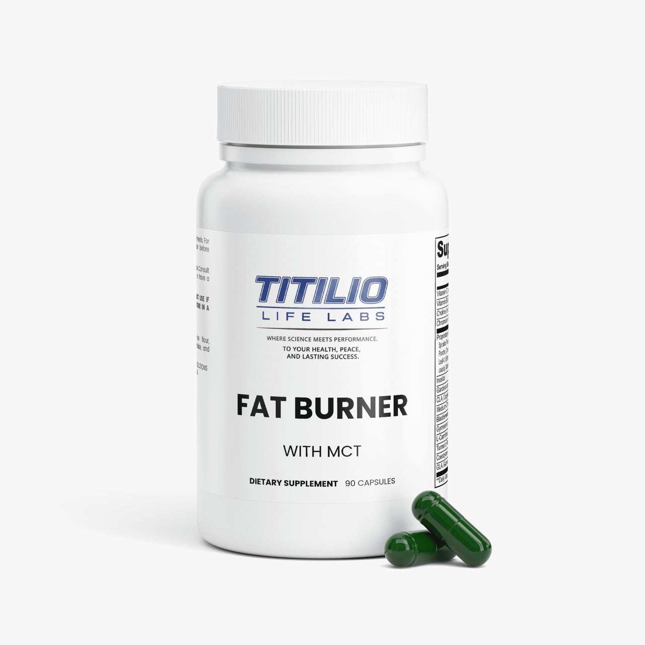 Fat Burner with MCT Vital Nutra - Titilio Life Labs - Titilio.com