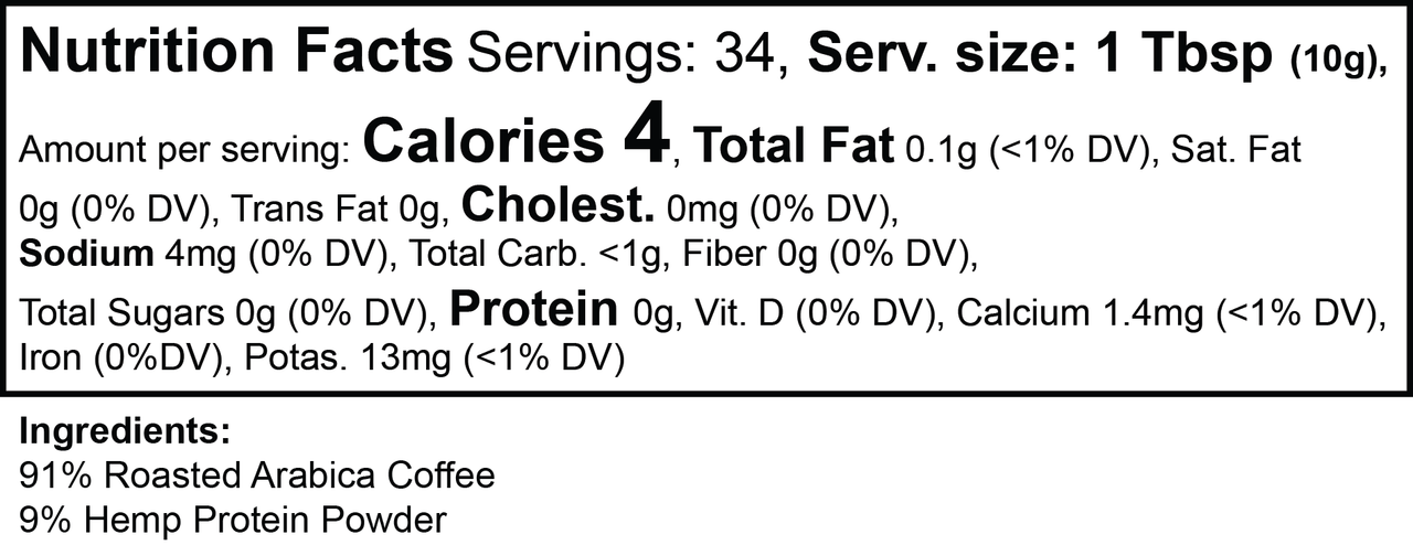 Hemp Harvest Coffee (Medium Roast)